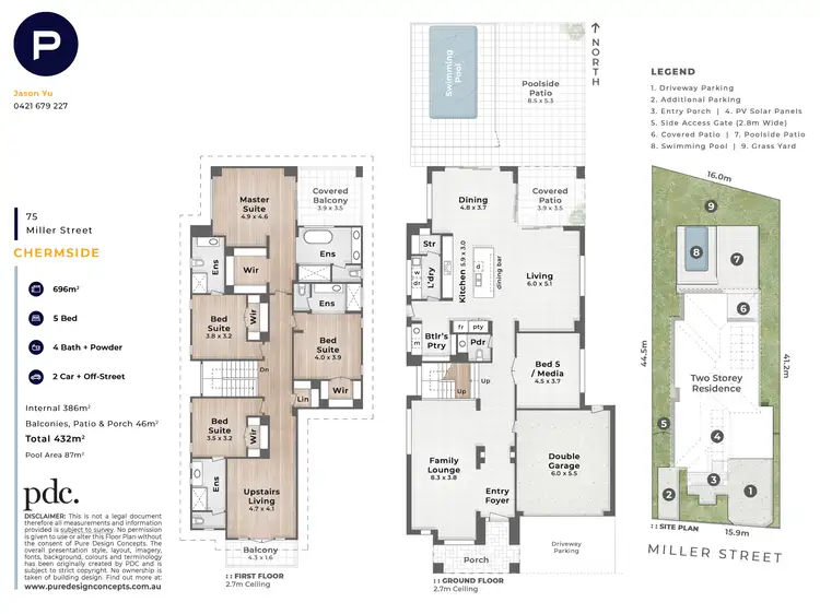 Floorplan of Homely house listing, 75 Miller Street, Chermside QLD 4032