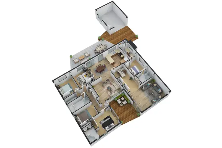 Floorplan of Homely house listing, 21 Wandoo Street, Minyama QLD 4575