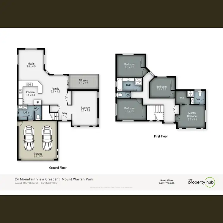 Floorplan of Homely house listing, 24 Mountain View Crescent, Mount Warren Park QLD 4207