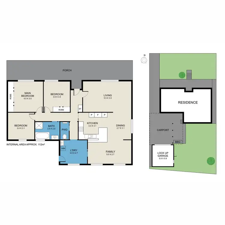 Floorplan of Homely house listing, 60 Macquarie Avenue, Cessnock NSW 2325