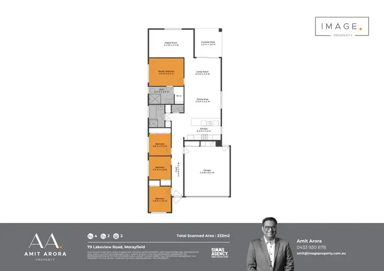 Floorplan of Homely house listing, 79 Lakeview Road, Morayfield QLD 4506