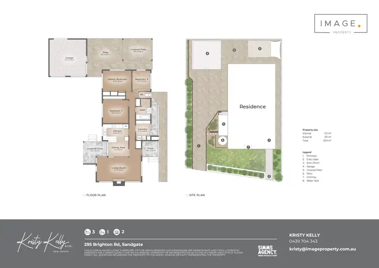 Floorplan of Homely house listing, 295 Brighton Road, Sandgate QLD 4017