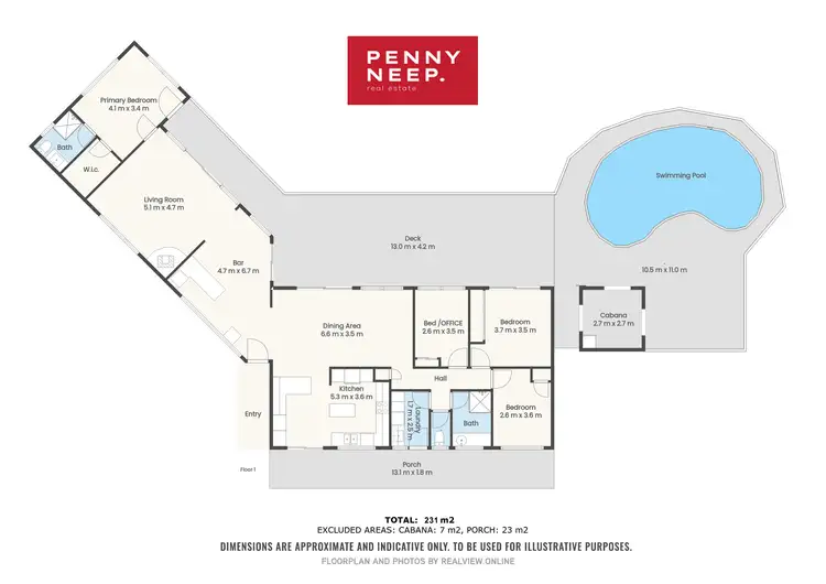 Floorplan of Homely house listing, 11 Regency Road, Doonan QLD 4562