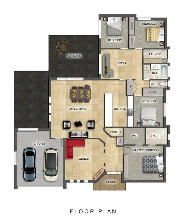 Floorplan of Homely house listing, 22 Cypress Point Drive, Dubbo NSW 2830