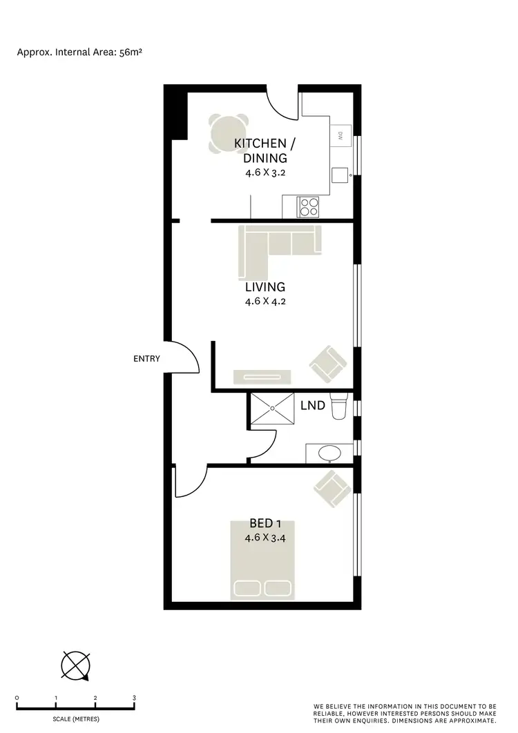 Floorplan of Homely apartment listing, 3/63 Paddington Street, Paddington NSW 2021