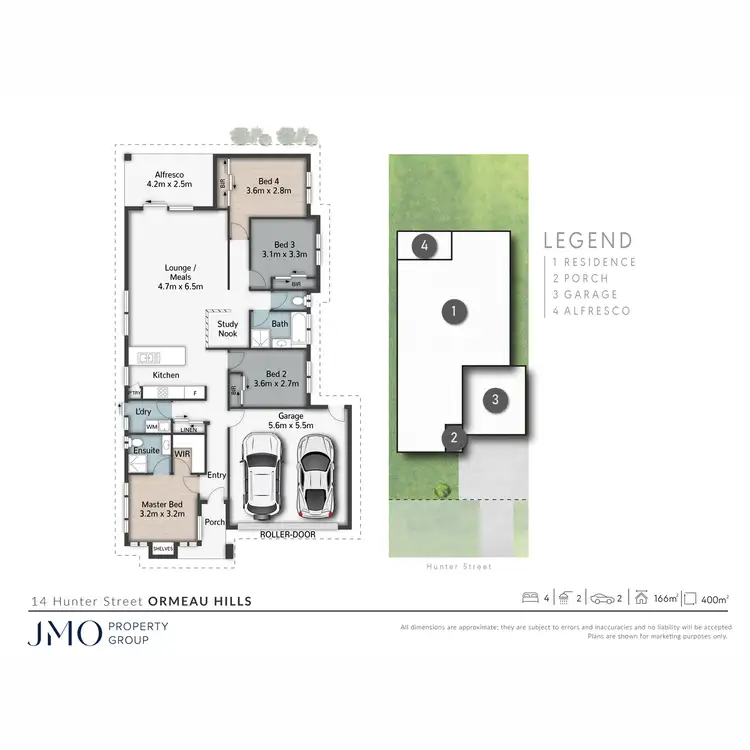 Floorplan of Homely house listing, 14 Hunter Street, Ormeau Hills QLD 4208
