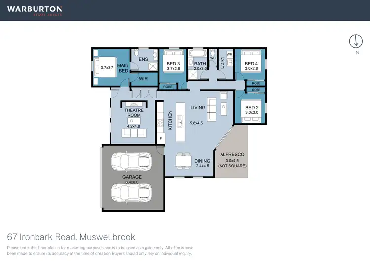 Floorplan of Homely house listing, 67 Ironbark Road, Muswellbrook NSW 2333