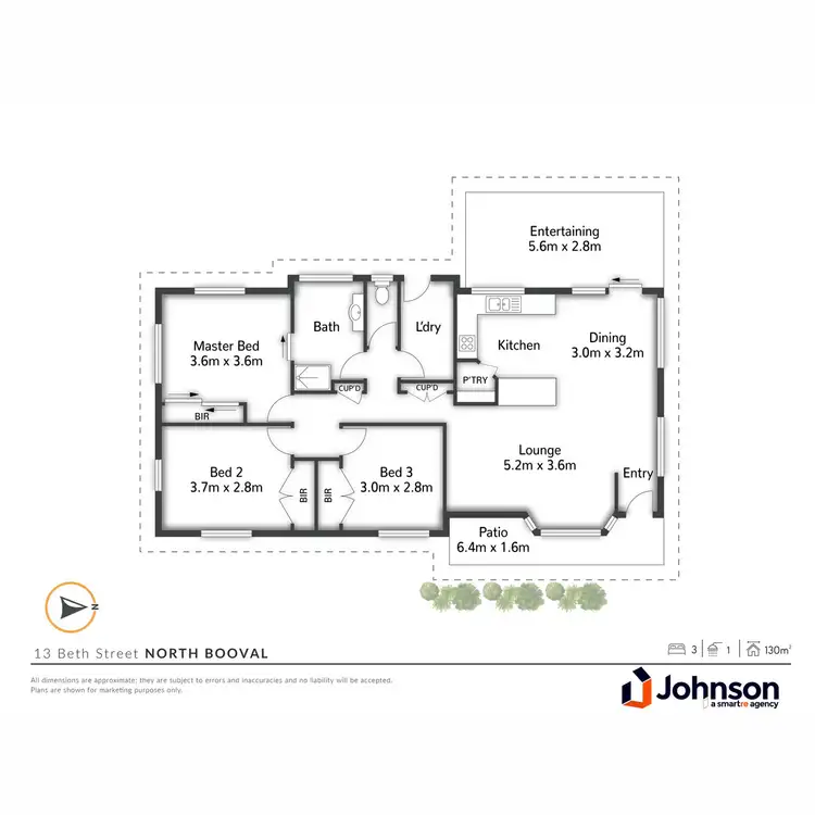 Floorplan of Homely house listing, 13 Beth Street, North Booval QLD 4304