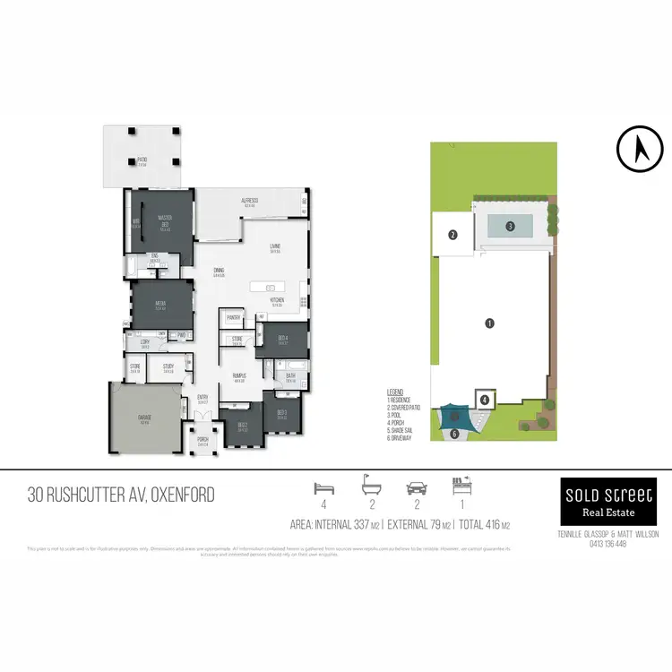 Floorplan of Homely house listing, 30 Rushcutter Avenue, Oxenford QLD 4210