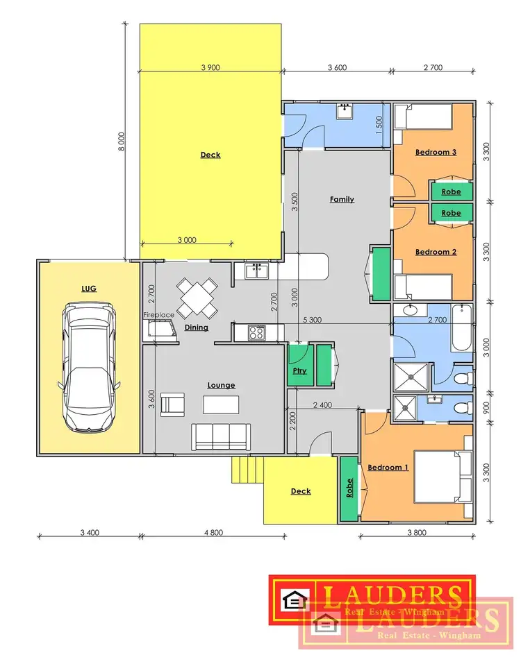 Floorplan of Homely house listing, 99 Richardson Street, Wingham NSW 2429
