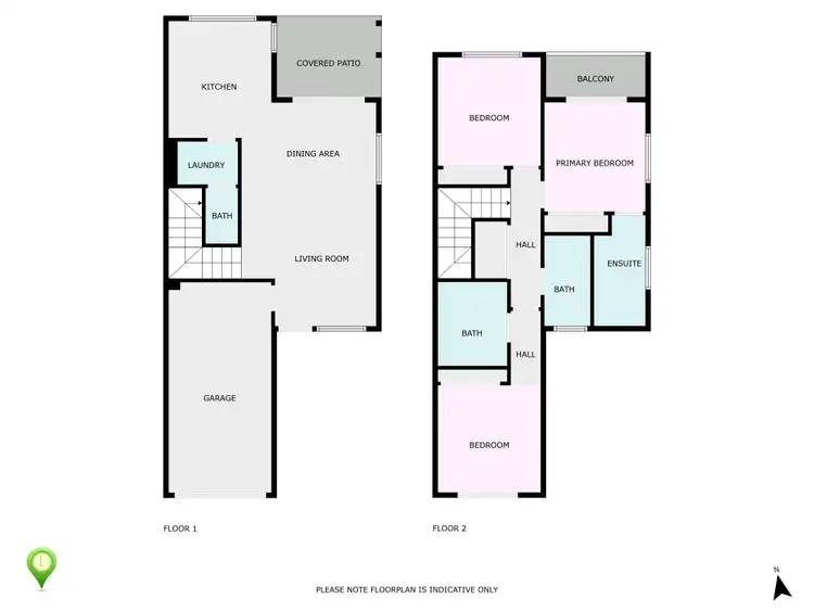 Floorplan of Homely townhouse listing, 33/1 Ringuet Close, Glen Eden QLD 4680