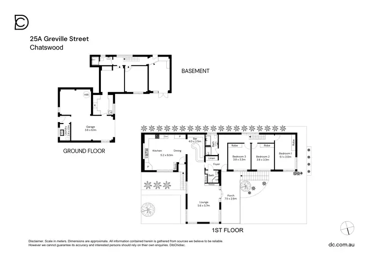 Floorplan of Homely house listing, 25A Greville Street, Chatswood NSW 2067
