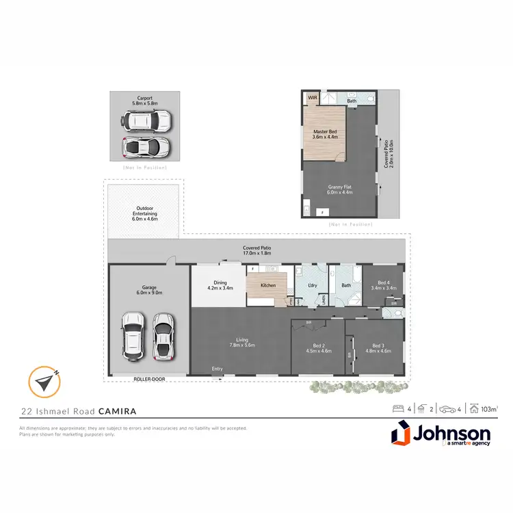 Floorplan of Homely house listing, 22-24 Ishmael Road, Camira QLD 4300
