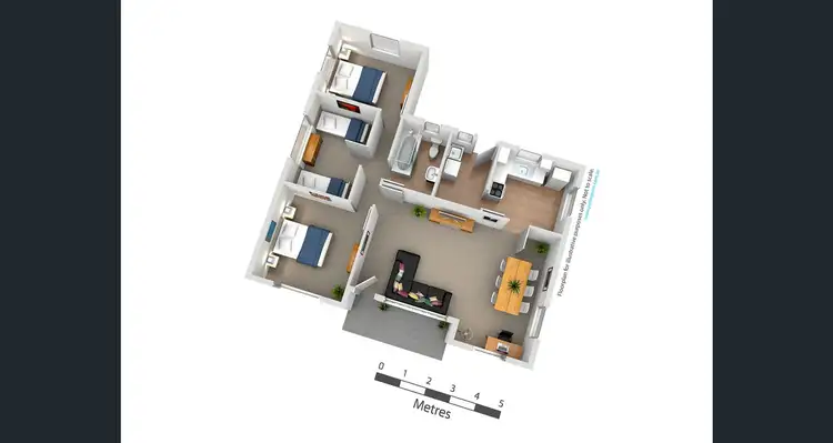 Floorplan of Homely house listing, 8 Kenny Place, Tolland NSW 2650