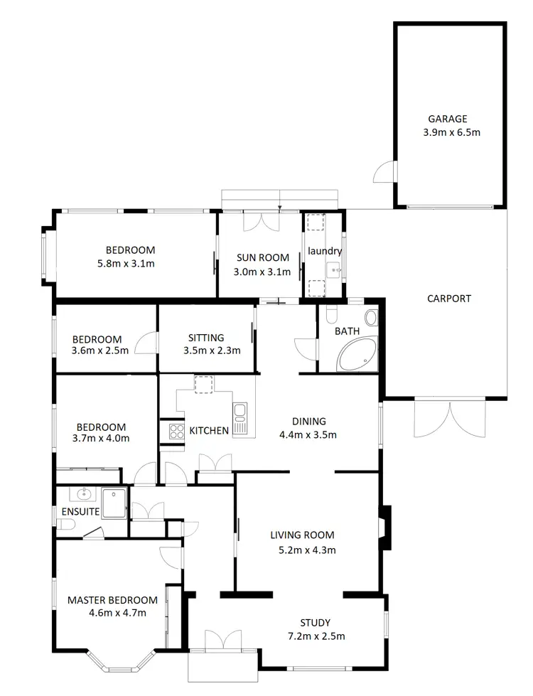 Floorplan of Homely house listing, 964 Waugh Road, North Albury NSW 2640