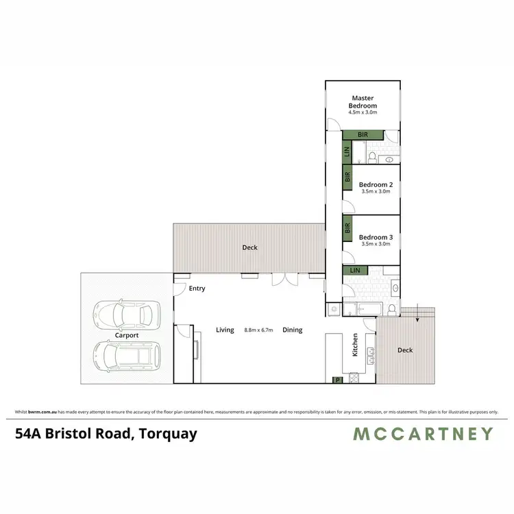 Floorplan of Homely house listing, 54 & 54A Bristol Road, Torquay VIC 3228