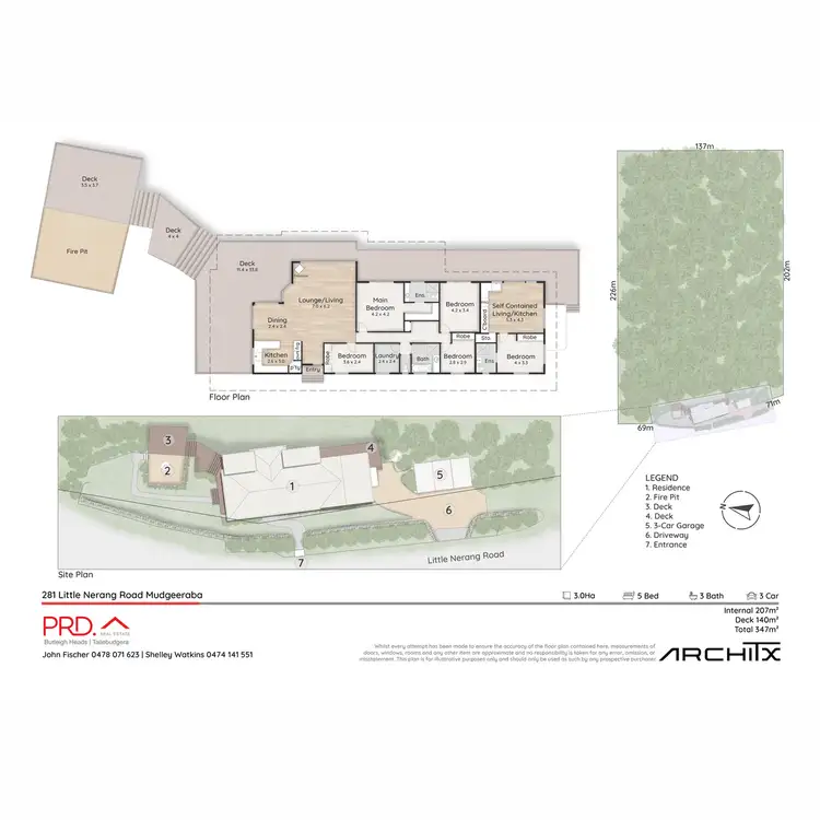 Floorplan of Homely rural property listing, 281 Little Nerang Road, Mudgeeraba QLD 4213