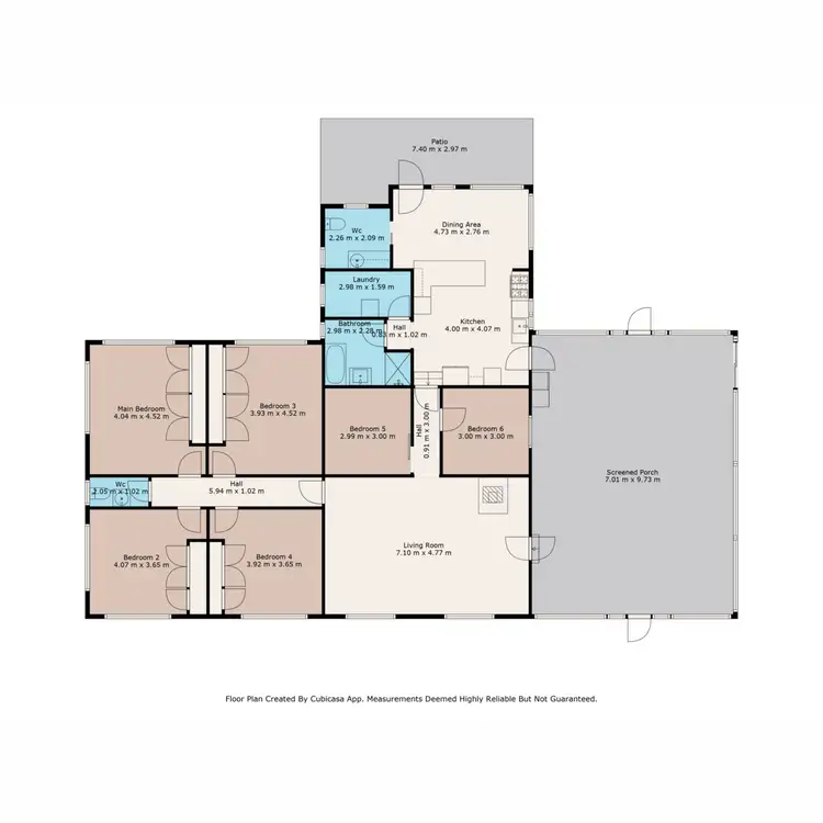 Floorplan of Homely rural property listing, 'Gemini Park' 1891 Wandobah Road, Gunnedah NSW 2380