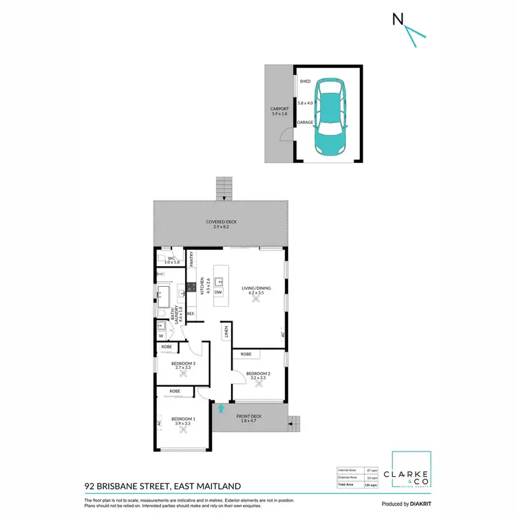 Floorplan of Homely house listing, 92 Brisbane Street, East Maitland NSW 2323