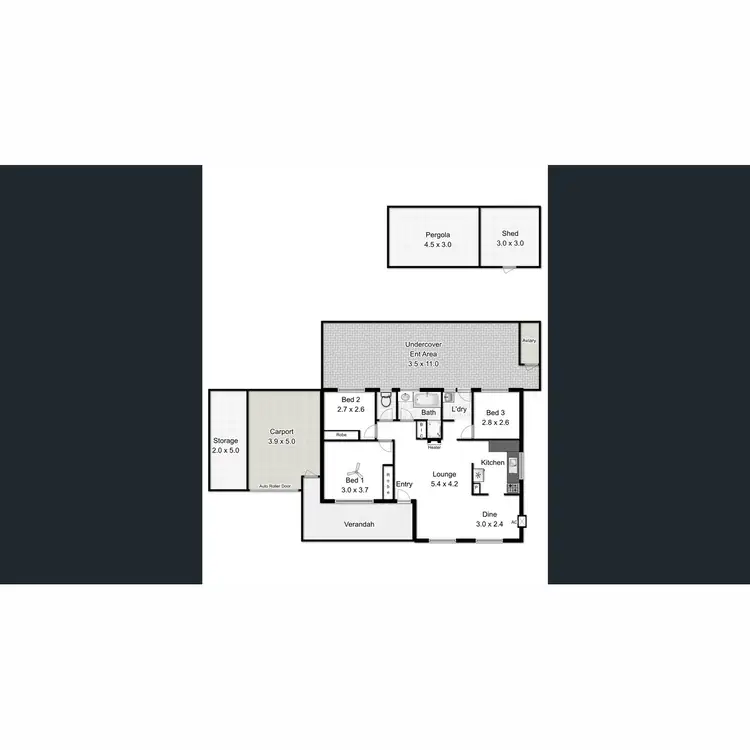 Floorplan of Homely house listing, 5 Briony Way, Paralowie SA 5108