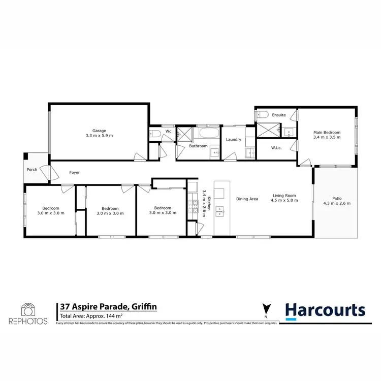 Floorplan of Homely house listing, 37 Aspire Parade, Griffin QLD 4503