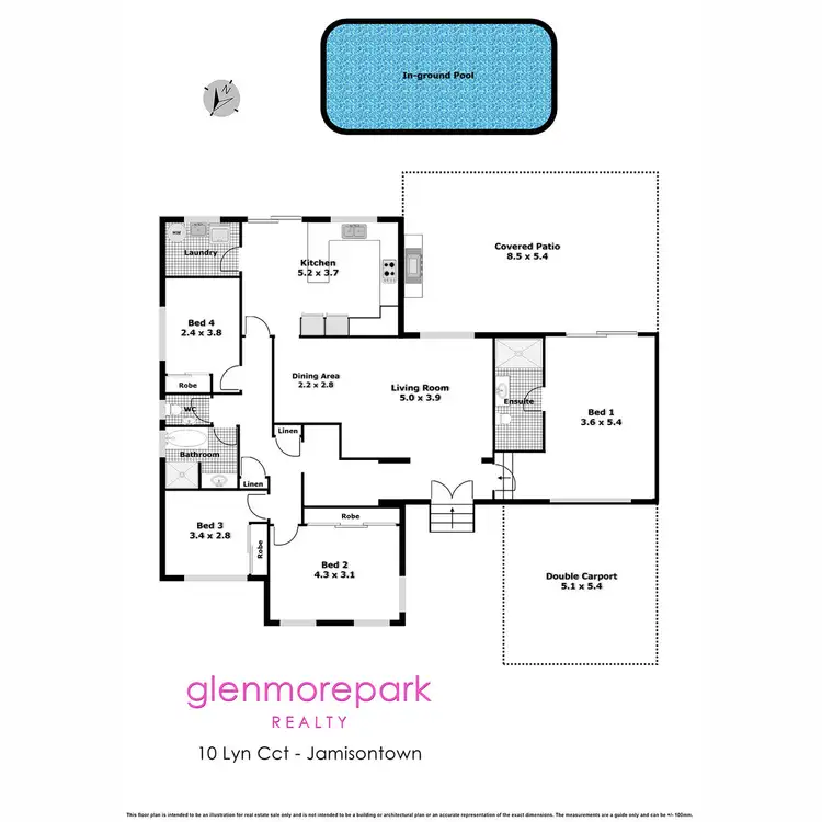 Floorplan of Homely house listing, 10 Lyn Circuit, Jamisontown NSW 2750