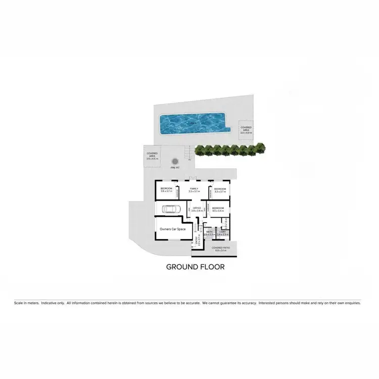 Floorplan of Homely flat listing, 15C Shamara Road, Terranora NSW 2486