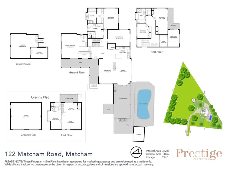 Floorplan of Homely rural property listing, 122 Matcham Road, Matcham NSW 2250