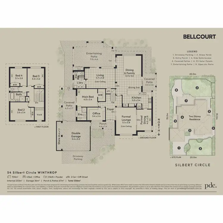 Floorplan of Homely house listing, 54 Silbert Circle, Winthrop WA 6150