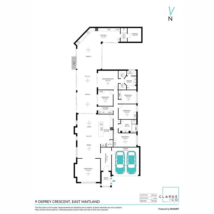 Floorplan of Homely house listing, 9 Osprey Crescent, East Maitland NSW 2323
