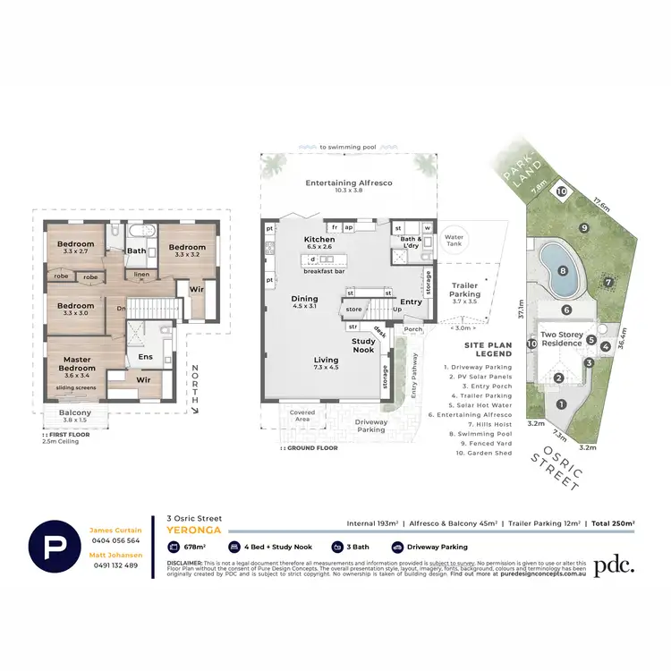 Floorplan of Homely house listing, 3 Osric Street, Yeronga QLD 4104