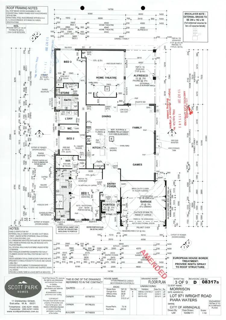 Floorplan of Homely house listing, 343 Wright Road, Piara Waters WA 6112