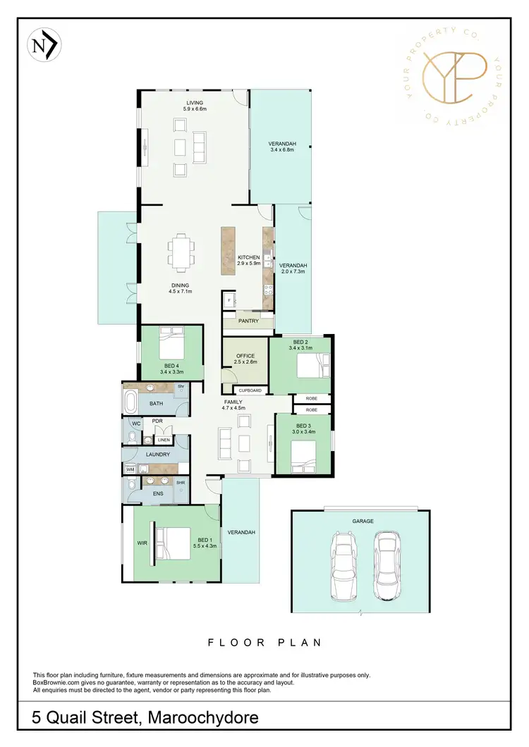 Floorplan of Homely house listing, 5 Quail Street, Maroochydore QLD 4558