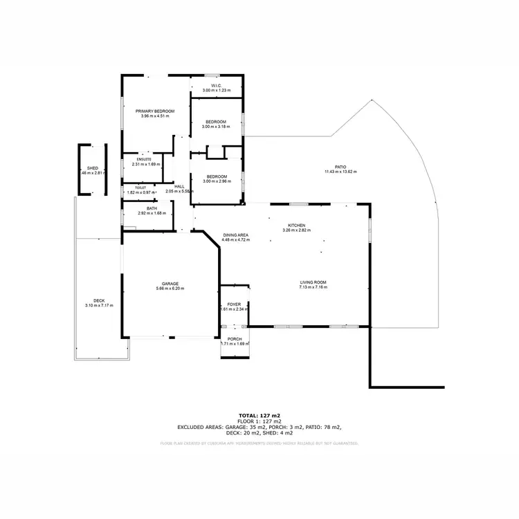 Floorplan of Homely house listing, 32 Julie Ann Street, Urraween QLD 4655