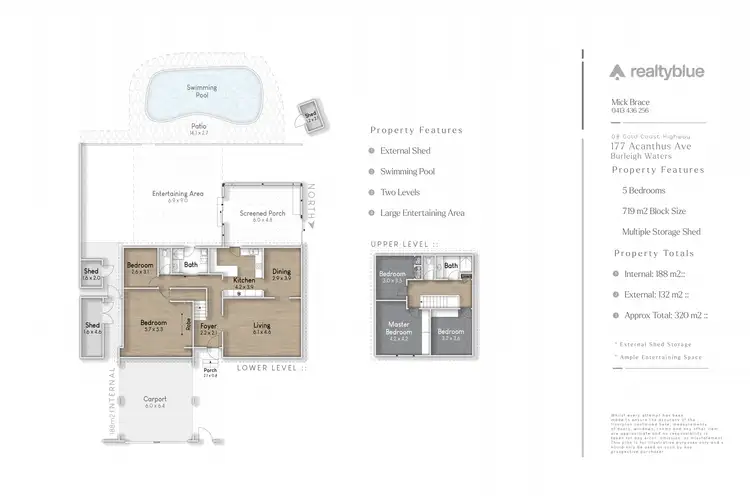 Floorplan of Homely house listing, 177 Acanthus Avenue, Burleigh Waters QLD 4220