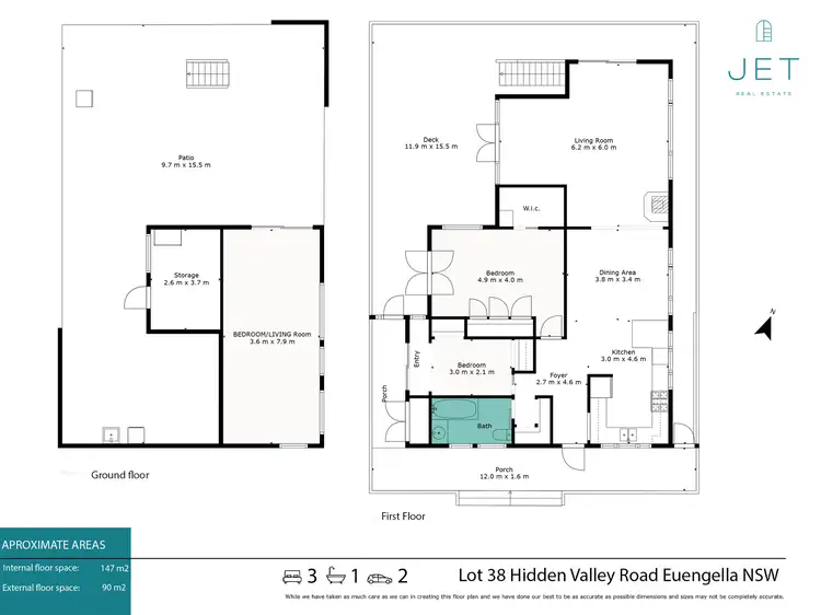 Floorplan of Homely house listing, Share 38/193 Hidden Valley Road, Eungella NSW 2484