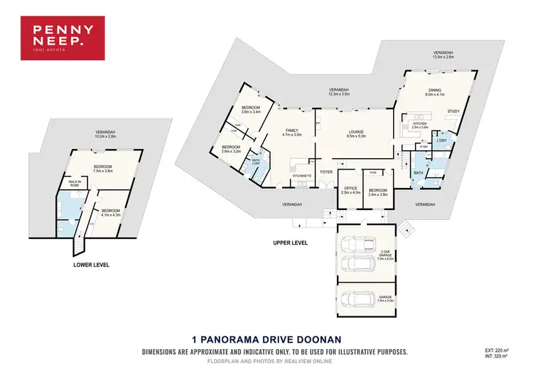 Floorplan of Homely house listing, 1 Panorama Drive, Doonan QLD 4562