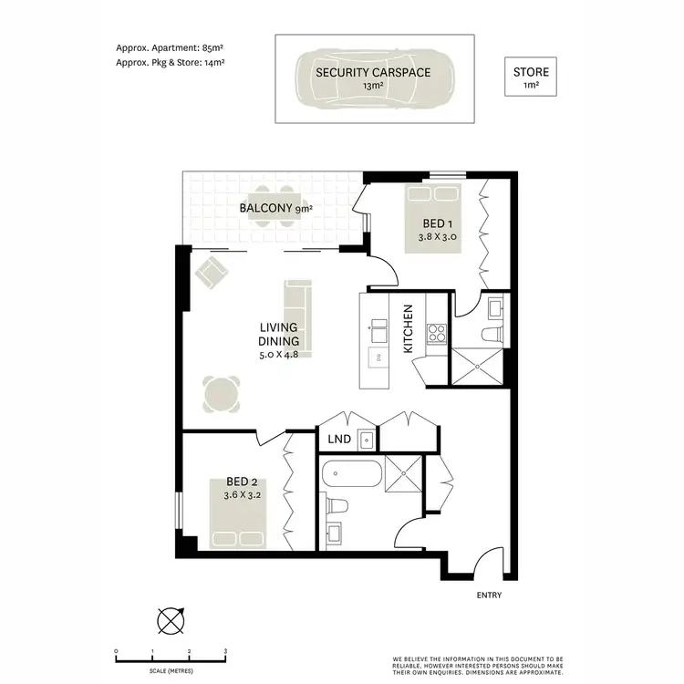 Floorplan of Homely apartment listing, 202/71-91 Euston Road, Alexandria NSW 2015