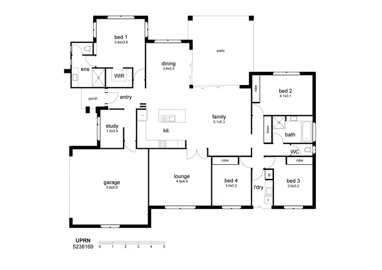 Floorplan of Homely house listing, Address available on request