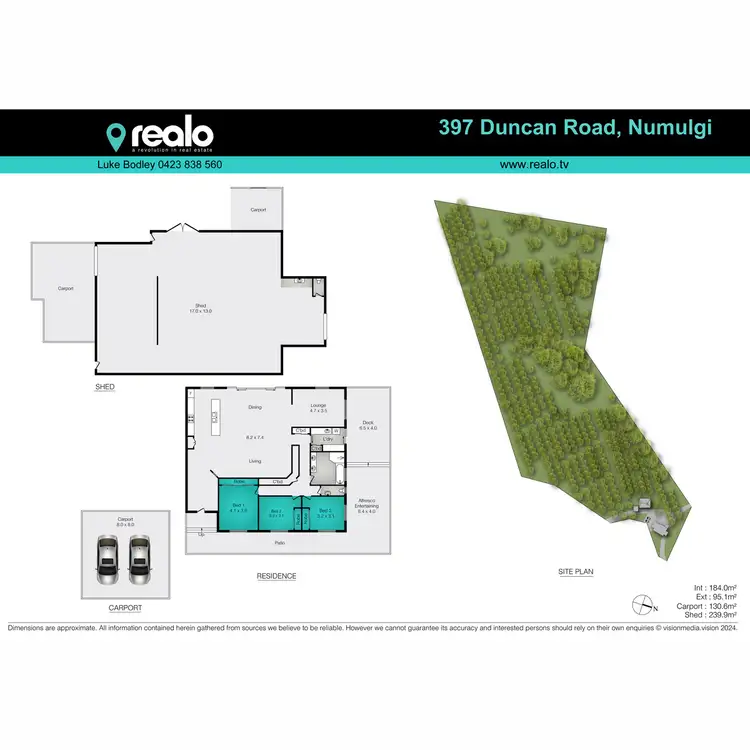 Floorplan of Homely rural property listing, 397 Duncan Road, Numulgi NSW 2480