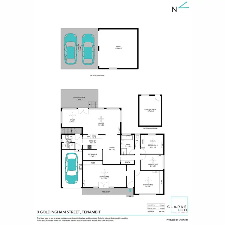 Floorplan of Homely house listing, 3 Goldingham Street, Tenambit NSW 2323