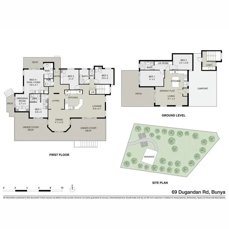 Floorplan of Homely house listing, 69 Dugandan Road, Bunya QLD 4055