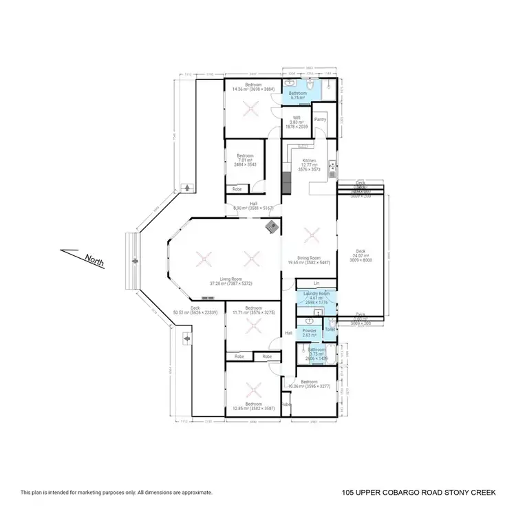 Floorplan of Homely rural property listing, 105 Upper Cobargo Road, Bega NSW 2550