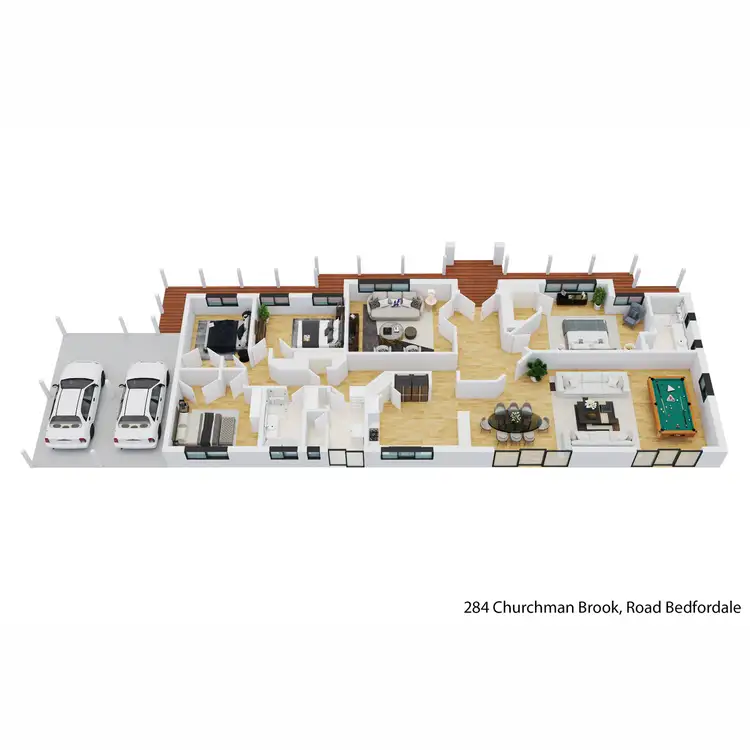 Floorplan of Homely house listing, 284 Churchman Brook Road, Bedfordale WA 6112