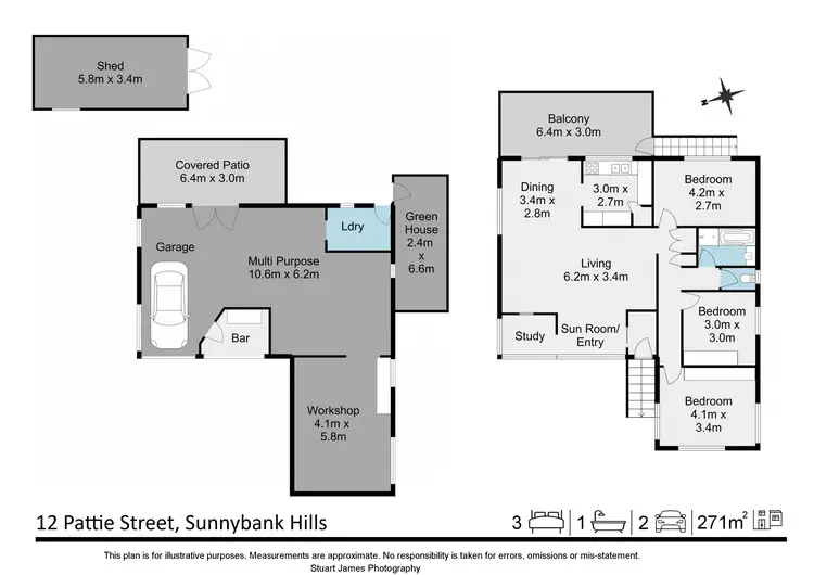 Floorplan of Homely house listing, 12 Pattie Street, Sunnybank Hills QLD 4109