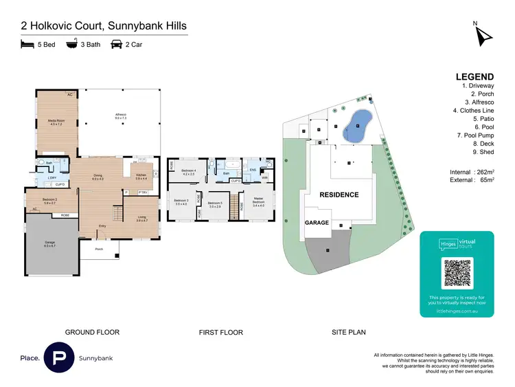 Floorplan of Homely house listing, 2 Holkovic Court, Sunnybank Hills QLD 4109
