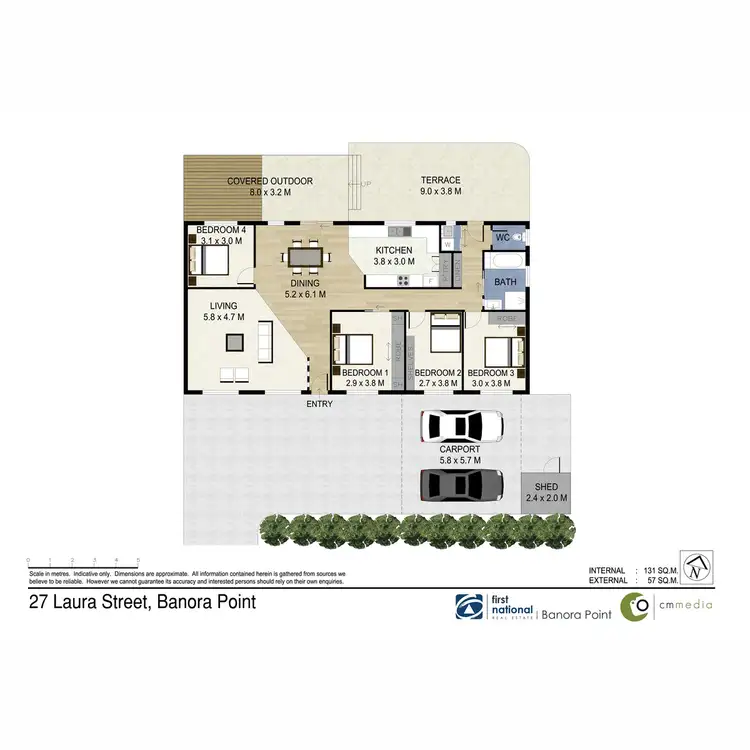 Floorplan of Homely house listing, 27 Laura Street, Banora Point NSW 2486