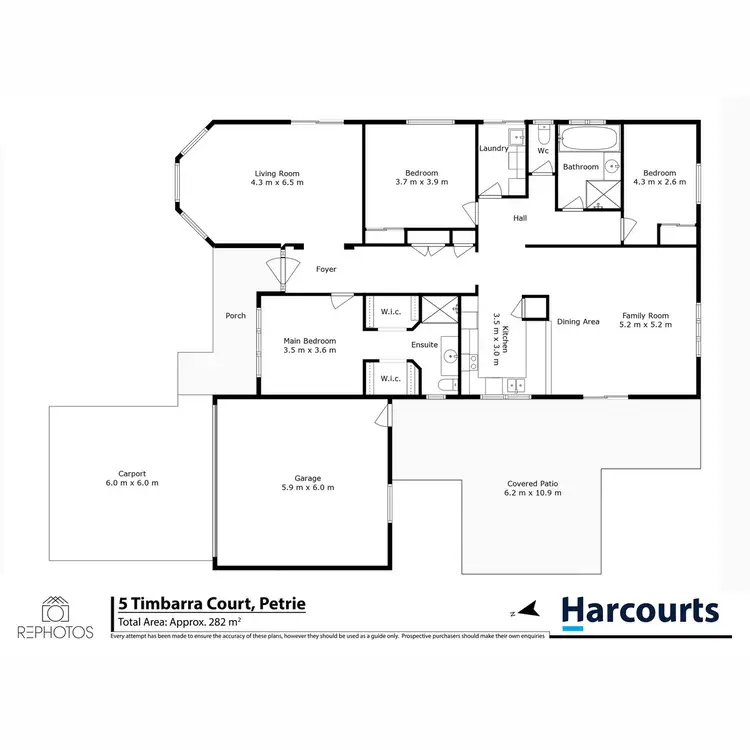 Floorplan of Homely house listing, 5 Timbarra Court, Petrie QLD 4502