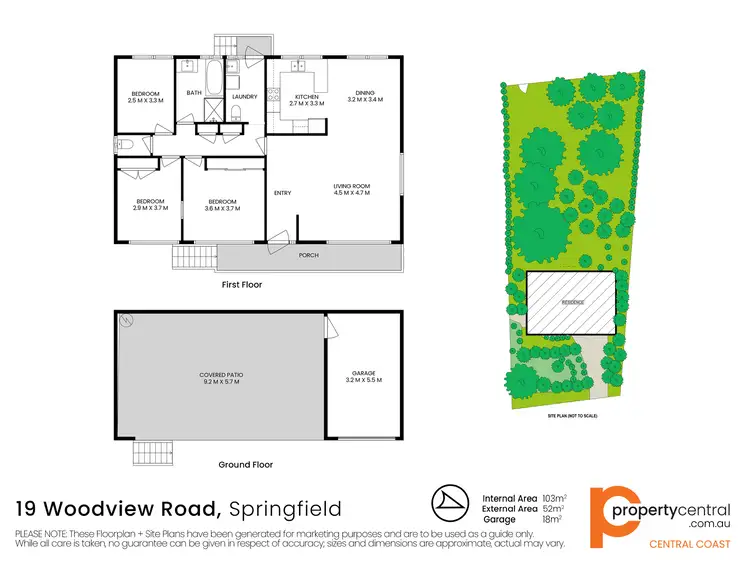 Floorplan of Homely house listing, 19 Woodview Road, Springfield NSW 2250