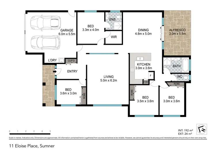 Floorplan of Homely house listing, 11 Eloise Place, Sumner QLD 4074